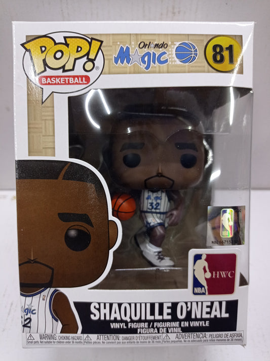 Funko Pop Shaquille O'Neal Orlando Magic #81