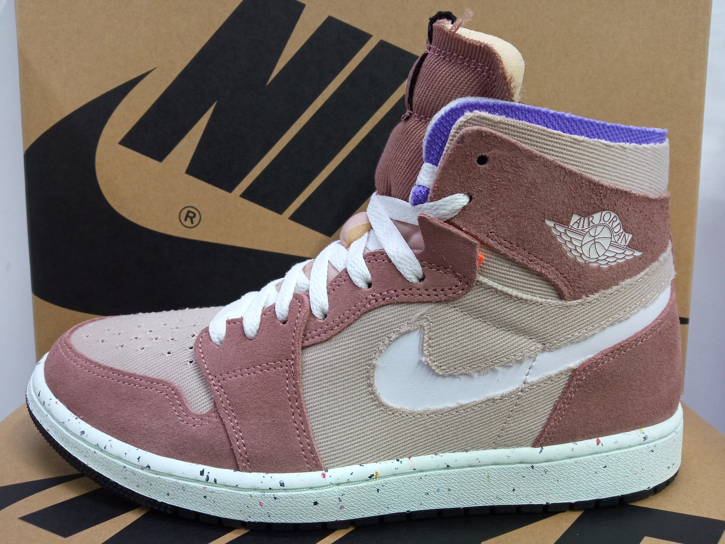 Air Jordan 1 High Zoom Comfort ''Fossil Stone'' – La Casa del Basquet