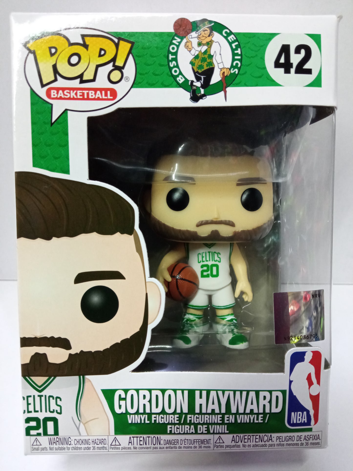 Funko Pop Gordon Hayward Boston Celtics #42