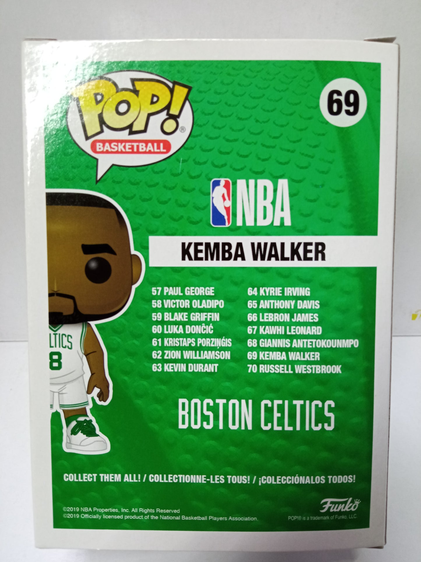 Funko Pop Kemba Walker Boston Celtics #69