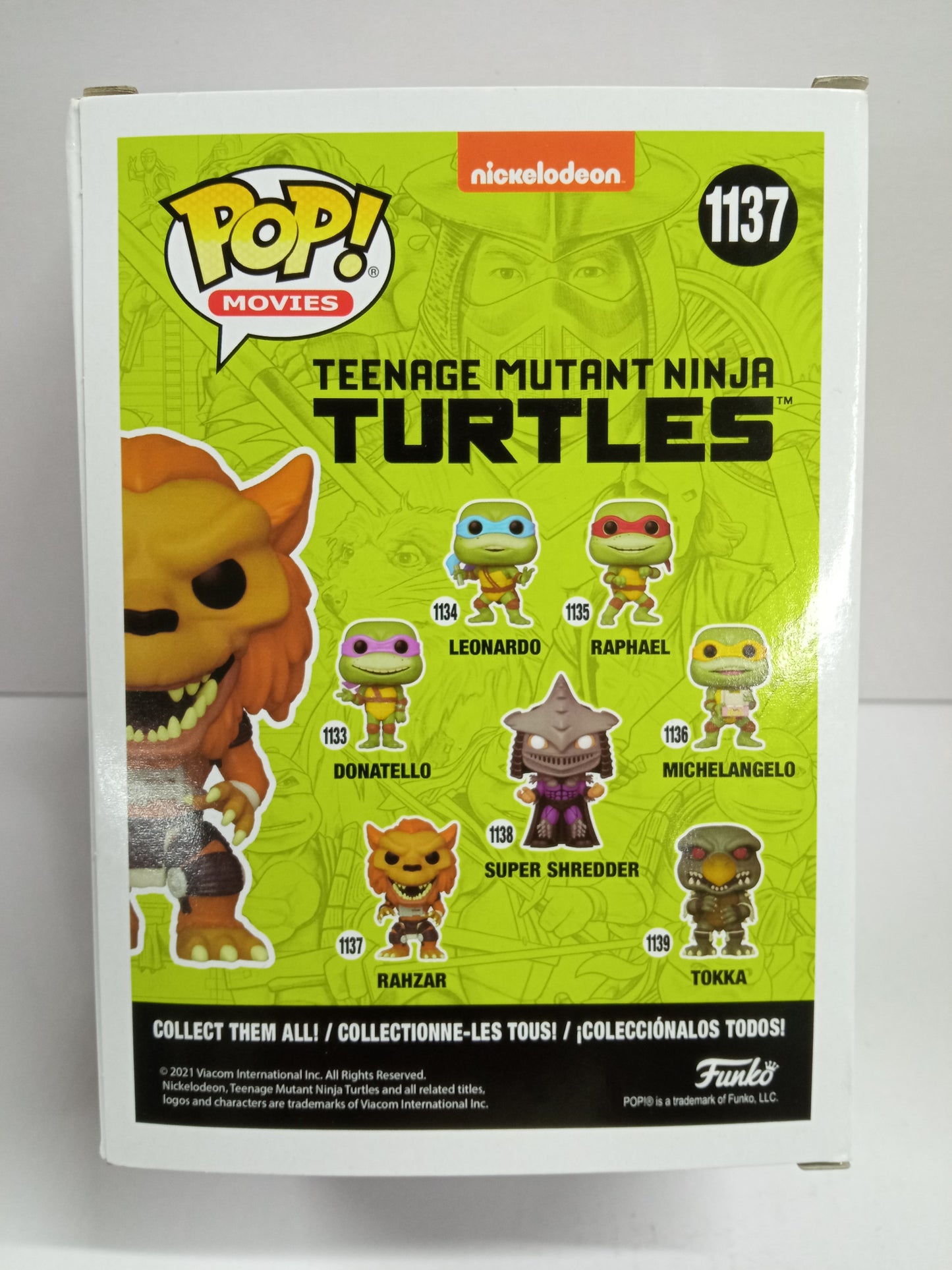 Funko Pop Rahzar Tortugas Ninja #1137