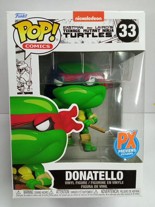 Funko Pop Donatello Tortugas Ninja 33