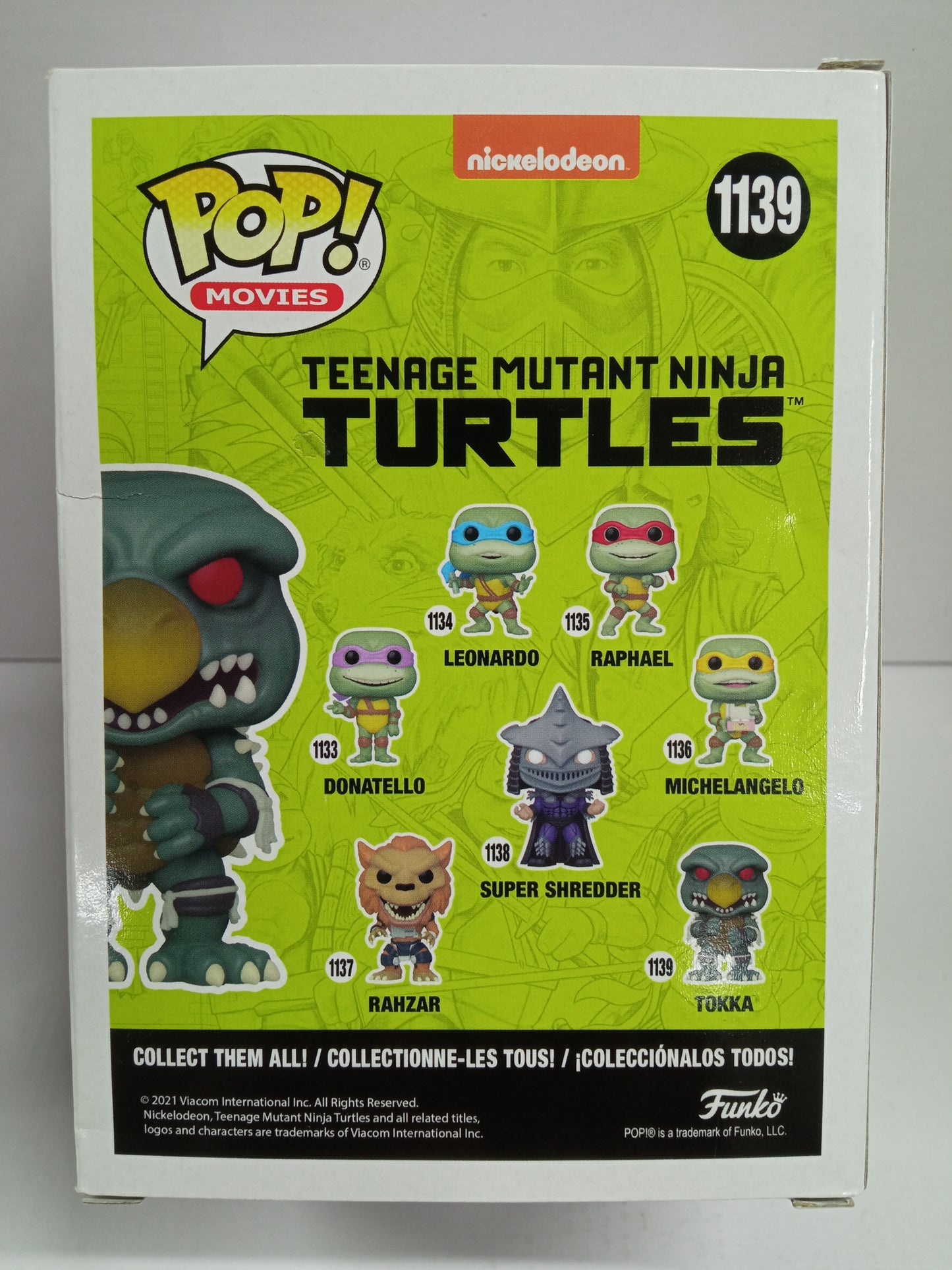 Funko Pop Tokka Tortugas Ninja #1139