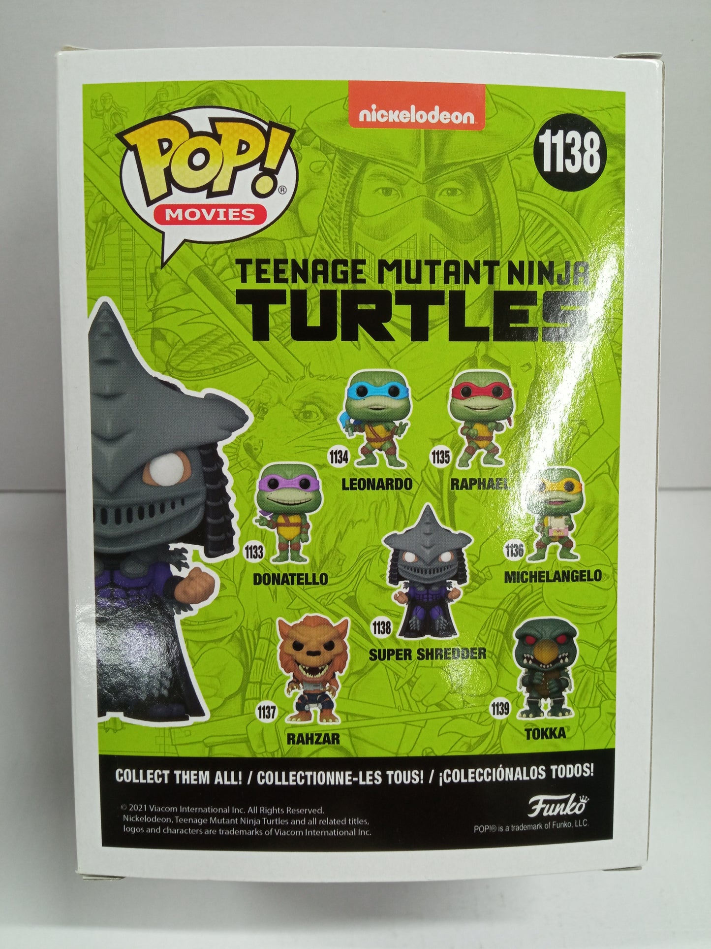 Funko Pop Super Shredder Tortugas Ninja #1138