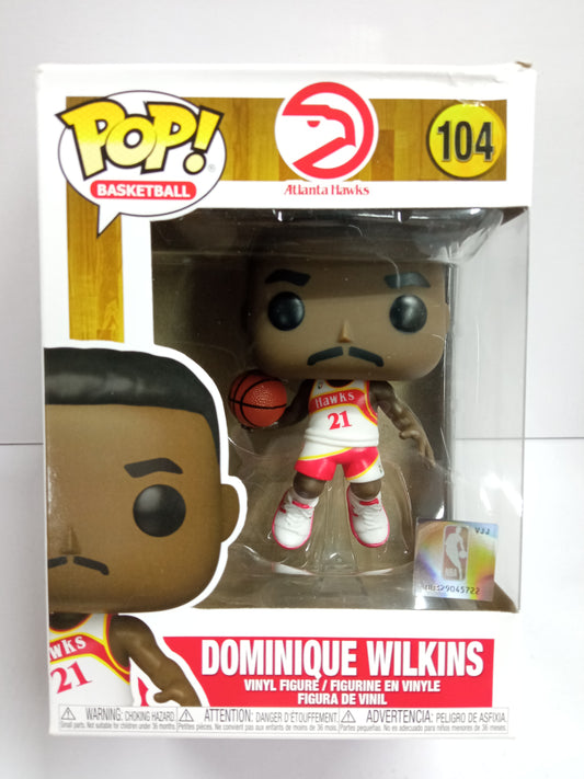 Funko Pop Dominique Wilkins Atlanta Hawks #104