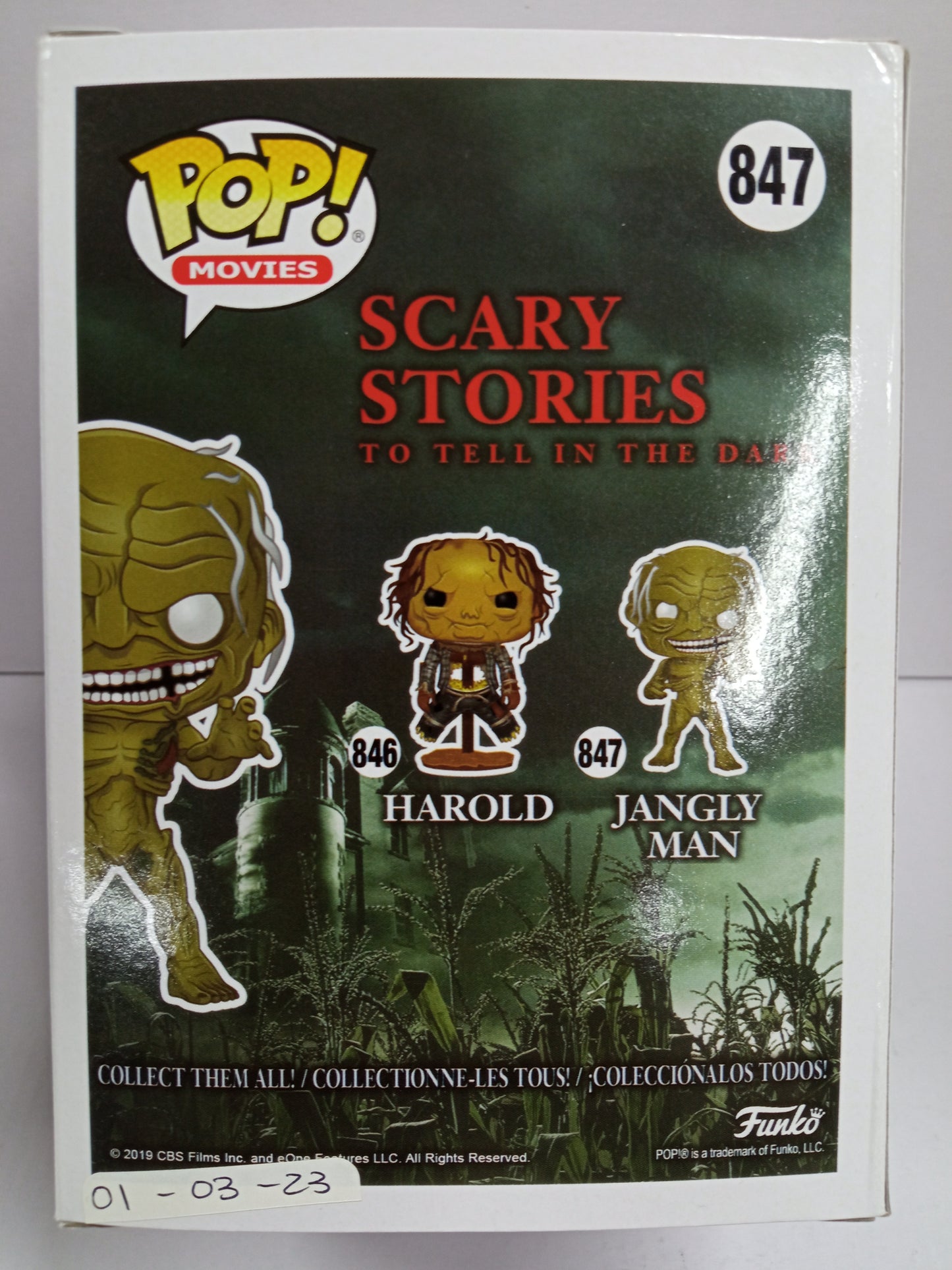 Funko Pop Jangly Man Scary Stories to Tell in the Dark Wiki #847