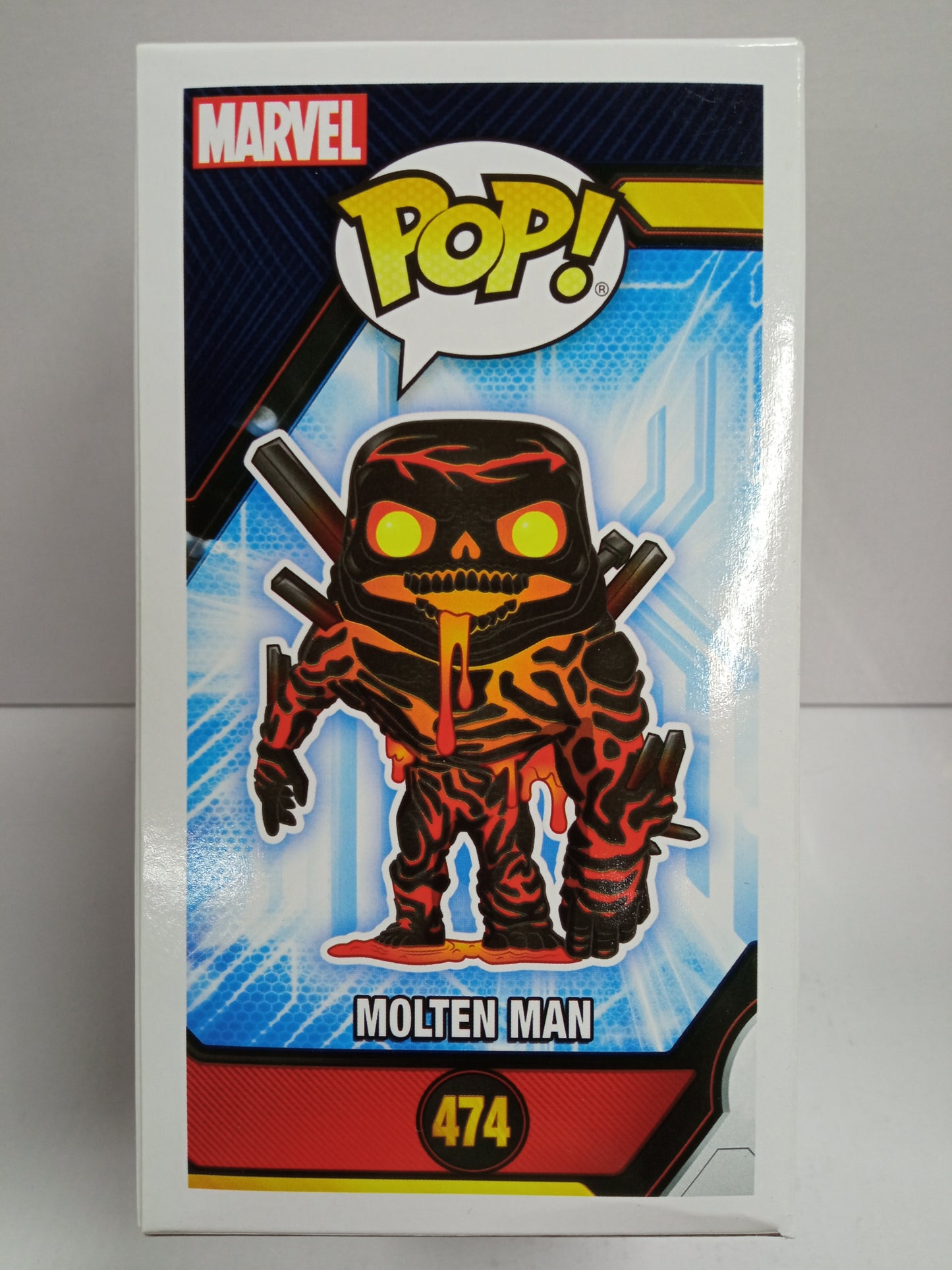 Funko Pop Molten Man Spider-Man Far From Home #474