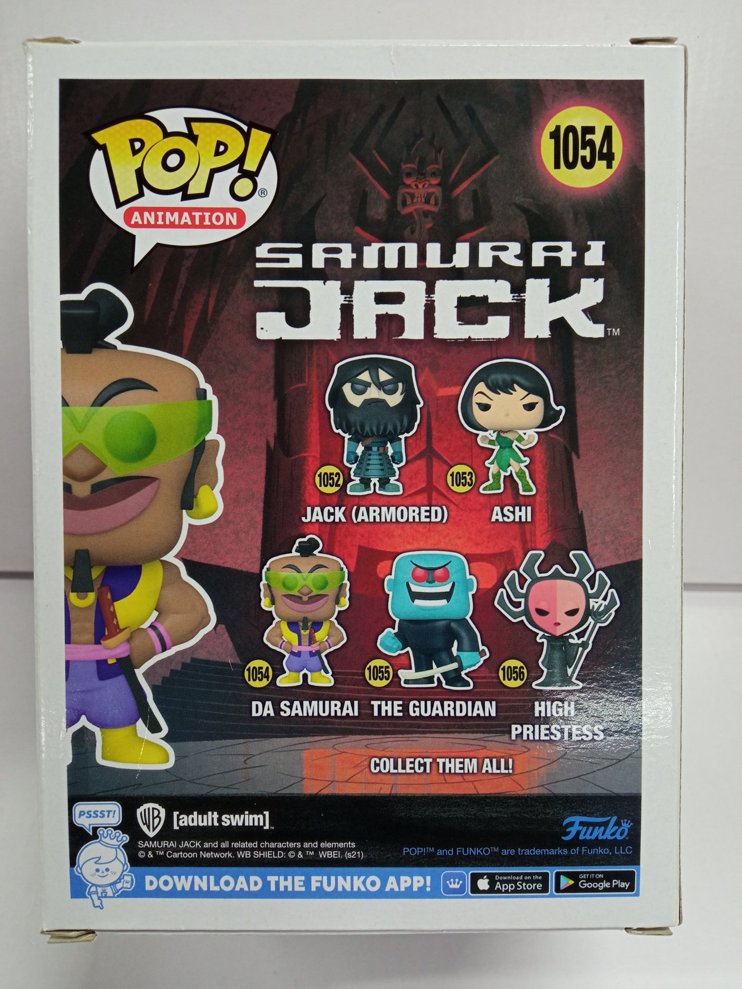 Funko Pop Da Samurai- Samurai Jack #1054