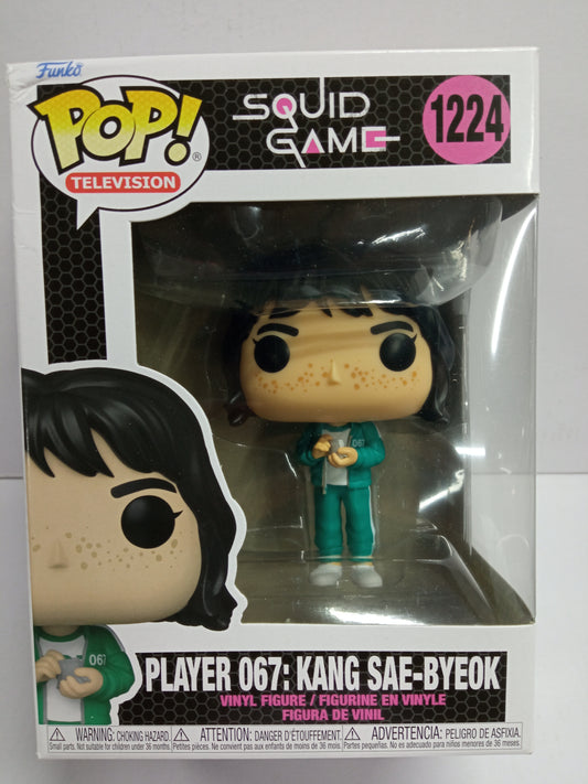 Funko Pop Squid Game Player 067: Kang Sae-Byeok #1224