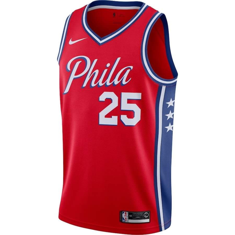 Jersey Nike Swingman Ben Simmons Philadelphia Sixers Statement Edition